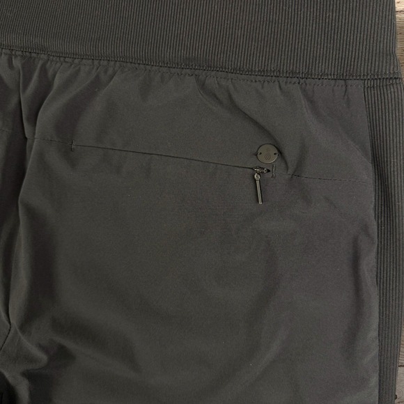 TOMMY BAHAMA Island Zone Womens Ribbed Trim Ankle Pants Size Large‎ Black - Picture 8 of 9